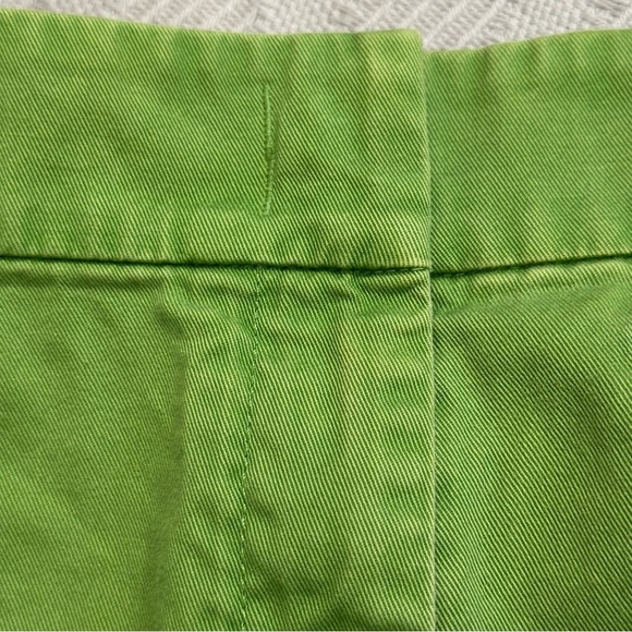 J. Crew size 8 green skirt, whale pattern, cotton, preppy, spring, summer - Picture 7 of 8